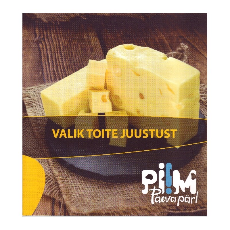 Valik toite juustust