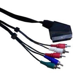 SCART to Component Video Cable