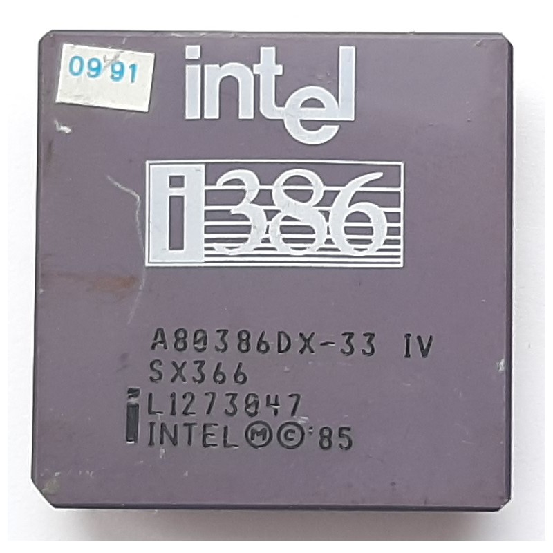 Intel A80386DX-33