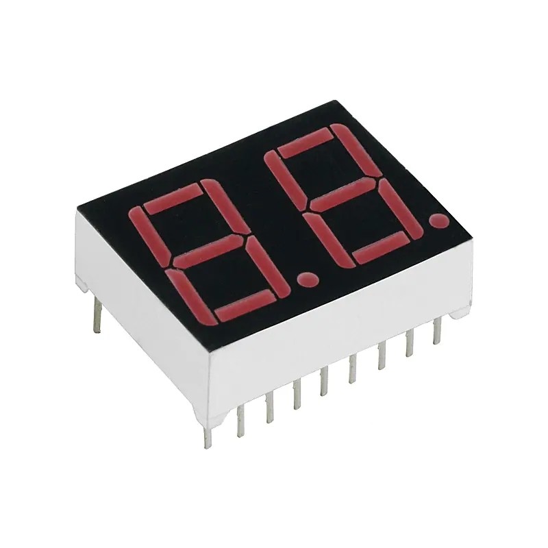 LED 2 number, red