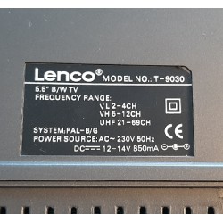 Televiisor Lenco T 9030