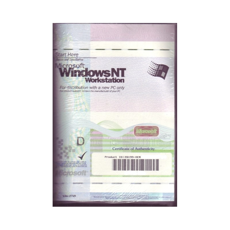 Windows NT 4.0 Workstation