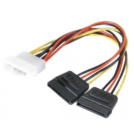 4 Pin Molex to SATA Power cable adapter 15 cm