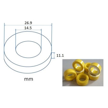 T106-26 ferriit rõngas